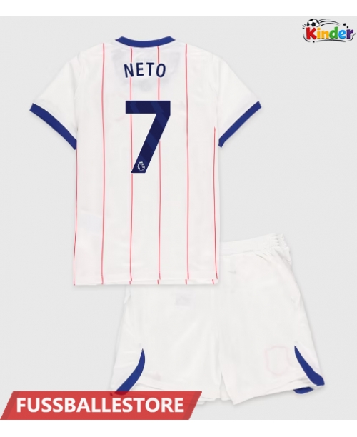 Günstige Chelsea Pedro Neto #7 3rd trikot Kinder 2026-27 Kurzarm (+ Kurze Hosen)